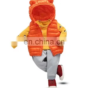 Children Outerwear Clothes Kid Autumn Winter Hooded Children Down Jackets For Girls and Boys Candy Color Warm Down Coat thumbnail-5