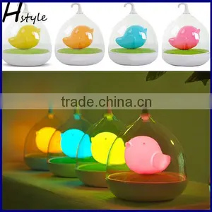 China Factory Supplier 0.5w Led Bird Cage Lamp Night Light For Bedroom SNL087 thumbnail-2