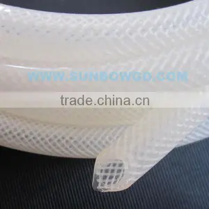 With Iso 9001-2008 Standard Food Grade Platinum Cured Braided Sleeve Silicone Tubing thumbnail-6