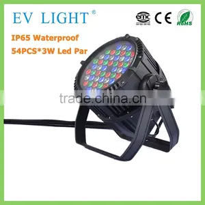 Waterproof 54PCS*3W Led Par Light/ Outdoor Stage Lighting thumbnail-1