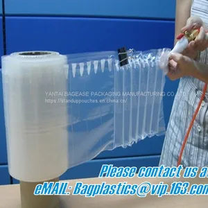 AIR COLUMN BAGS, PADDED BUBBLE BAGS, ENVELOPE, AIR CUSHION FILM, INFLATABLE CONTAINER DUNNAGE BAG thumbnail-2