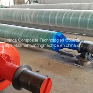 GRP Pipe Mandrel -filament Winding Machine thumbnail-1