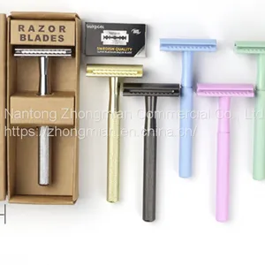 Eco-friendly Double Edge Safety Razor With Different Color thumbnail-2