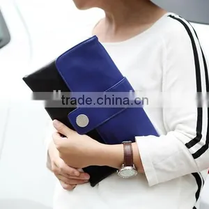 Western Fashion Color Blocking Clutch Bag Women Messager Bags Envelope Clutch Bag for Women thumbnail-4