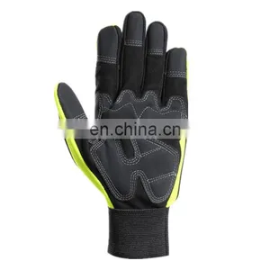High Quality Factory Customization Impact Work Safety Cut Resistant Mechanical Gloves thumbnail-3