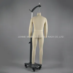 Professional Male Mannequin Full Body Dress Form w/ Collapsible Shoulders and Removable Arms thumbnail-5