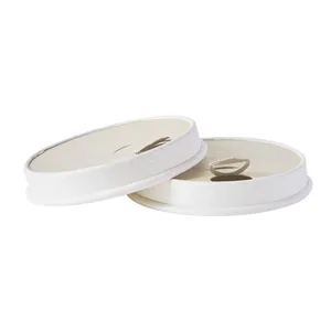 Bagasse Pulp Paper Packaging Cup Lid thumbnail-1