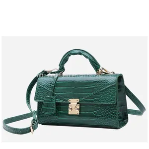 Factory Wholesale Middle-east Hot-selling Alligator Print Handbag for Ladies thumbnail-3