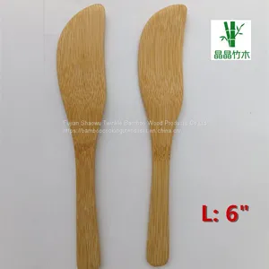 Engraved Bamboo Wood Cooking Spatula Set Burned Wholesale /Bamboo Cooking Utensil From CHN thumbnail-5