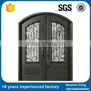 New Coming Cellar Modern Front Double Entry Doors thumbnail-4
