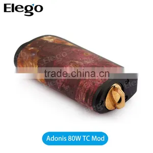 Collection Value! Rare Stabilized Wood Arctic Dolphin Adonis 80W TC Mod thumbnail-4
