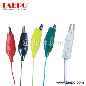 4 Pole Krone Test Plug to Alligator Clip Test Cord LSA thumbnail-1