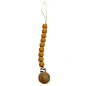Silicone & Wood Bracelet – Adjustable, Lightweight, Durable Wristband – Customizable OEM Fashion Accessory thumbnail-5