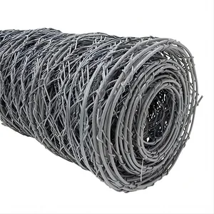 Galvanized Double Twist Steel Mesh Grid Structure Reinforced Mesh for Coastal Rockfall Protection Netting thumbnail-6