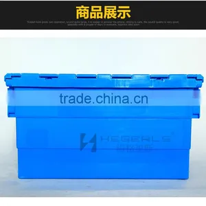 Warehouse Stackable Storage Plastic Bin Box thumbnail-3