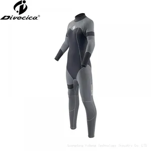 One Piece Watersuit Long Sleeve Fullset Swimming in Cold Water Superflex Neoprene Clothing thumbnail-3
