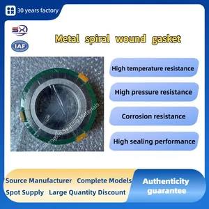 Filled Graphite Spiral Wound Gasket With Inner/Outer Ring: Conforming to ASME/JIS/DIN Standards thumbnail-1