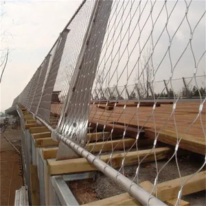 Flexible Stainless Steel Mesh Rope System for Zoo Enclosures & Barriers thumbnail-5