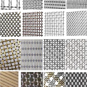 Stainless Steel Crimped Decorative Wire Mesh for Exterior Wall Cladding thumbnail-1