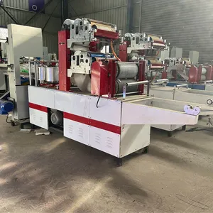 Restaurant Use Tissue Paper Making Machine Napkin Machine Toilet Paper Making Machine Equipment for Small Business Ides thumbnail-1