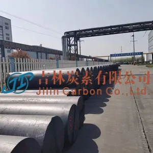 Jilin Carbon Graphite Electrode for Non-Ferrous Smelting RP 250mm Low Ash Carbon Graphite Electrode thumbnail-4
