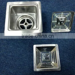 11cm Square Stainless Steel Kitchen Drainer, Kitchen Sink Accessories HD15 thumbnail-2