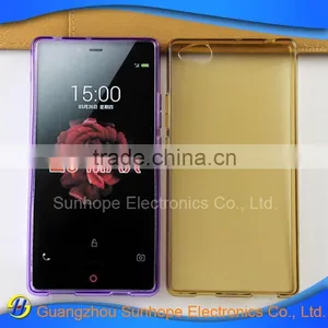 Wholesale Glossy Design Transparent Tpu Mobile Phone Cover for ZTE Nubia Z9 Max Case thumbnail-6