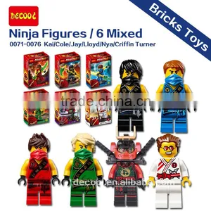 Decool 0071-76 Ninja Phantom Minifigures Series Building Bricks Blocks Toys thumbnail-1