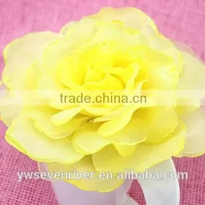 Simulation of Rose Flowers Wedding Bride Bridesmaid Headdress The Dance Studio Headdress Flower The Seaside Beach Accessories thumbnail-6