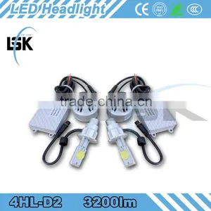 Copper Metal g4 Led Headlight 12V-24V Car Led Headlight Kit 6400lm With Warterproof IP65 thumbnail-4