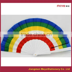 2015 Promotional Gift Custom Plastic Folding Hand Fan Quality Choice thumbnail-1