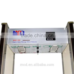 18 Zones Large Screen LCD Walk Through Metal Detector MCD-500C Widely Used in Vietnam thumbnail-3