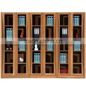 Modern Office File Cabinet Design Office Bookcase Wooden Bookshelves (SZ-FCB349) thumbnail-5