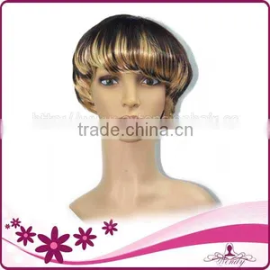 Colorful Short Synthetic Wig Most Fashion Style and Best Quality Tangle Free thumbnail-1