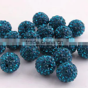 Montana Color 8mm to 20mm AAA Quality Wholesales Clay Crystal Rhinestone Beads for Necklace Bracelet Jewelry Fashion Making thumbnail-1