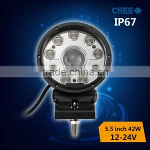 Wholesale Combo LED Work Light 42w Driving on Motorcycle thumbnail-1