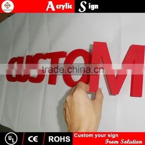 Laser Cutting Stainless Steel Frame Led Crystal Acrylic Letters thumbnail-2