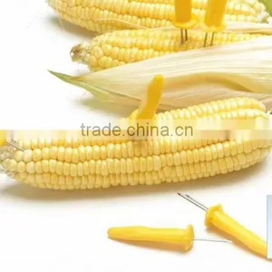 S/S+ABS 8*1 Useful Small Kitchen Gadgets Fruit Fork/corncob Skrewers/fruit Fork thumbnail-1