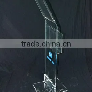 Magazine Display Stand Holder, Acrylic Display Stand, Brochure Board thumbnail-1