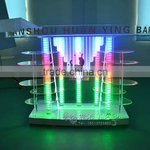 High Quality Acrylic Bar Table With LED Lights,bar Table for Bar thumbnail-4