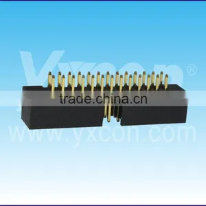 Dongguan Factory 2.0mm Pitch Dual Row Superior Quality Straight Box Header thumbnail-1