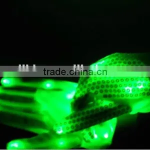 Paillette LED Gloves Colorful Flashing Light-emitting Halloween Gloves thumbnail-1
