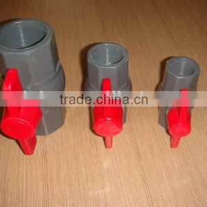 Pvc Plastic Ball Valve Dn50 thumbnail-1