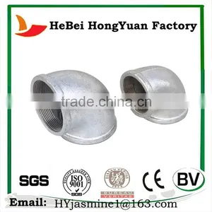 ISO Certificate Straight Elbow Malleable Iron Pipe Fittings Elbow thumbnail-2