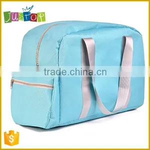 Justop High Quality Folded Traveling Handbag Wholesale Business Shoulder Bag Best Selling Tote Bag For Clothes Organizer thumbnail-3