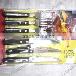 6 Pcs Knife and Fork Set thumbnail-1