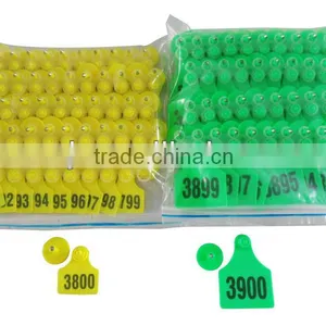 Cattle Breeding Wholesale TPU Barcode Ear Tags WJ401-BF thumbnail-3
