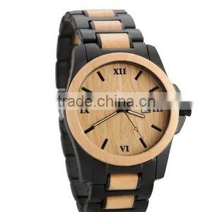 2015 Various Design Wooden Unisex High Quality Famous Brand Watches thumbnail-3