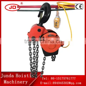 High Safty Switch Factory Price Hoist DHS Series 2TON Electric Chain Hoist thumbnail-2