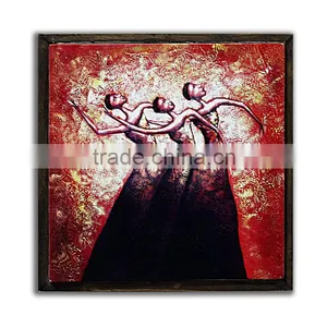 Custom Garden Plaque 3 Dancer Beautiful Nude Women thumbnail-1